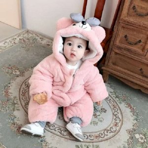  Baby Jumpshuit (Pink Color)