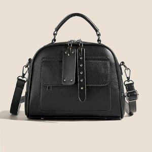Crossbody Shoulder Luxury Designer Bag For Women(Black)