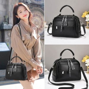 Crossbody Shoulder Luxury Designer Bag For Women(Black)