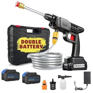  Rechargeable Double  Battery Car Washing Gun