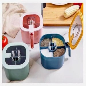  4-in-1 Multi-Compartment Spice Box 
