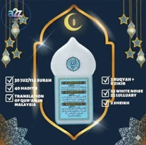 Portable ZK-6S Muslim Zikir  Plug in Quran 
