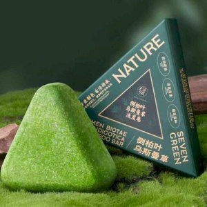  Nature Seven Green Herbal Shampoo Bar ( 2 pcs)